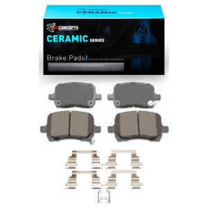Chevrolet HHR Brake Pads - Front - R1 Concepts - R1 Ceramic - `04-`12